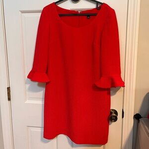 Ann Taylor Scarlet Red Dress